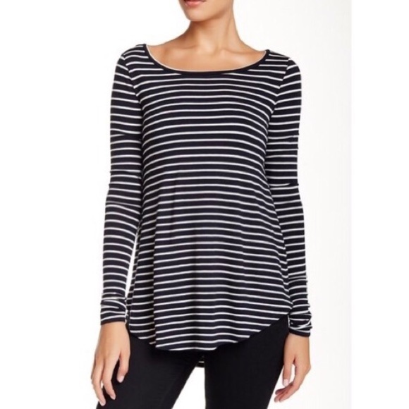 CALYPSO St. Barth Haidee Stripe Tee - Picture 1 of 6